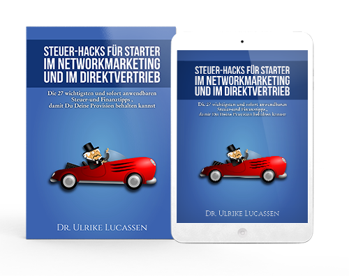 Buchcover Steuer-Hacks für Starter im Networkmarketing